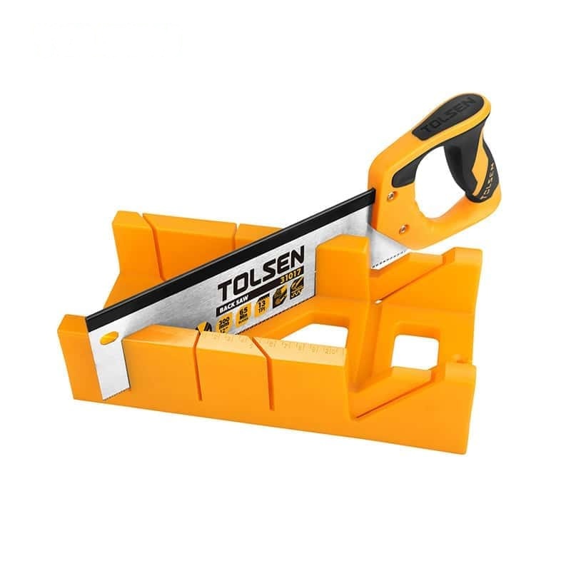 MITRE BOX WITH BACK SAW SET - CUTTING TOOLS - AGC Tools Ghana