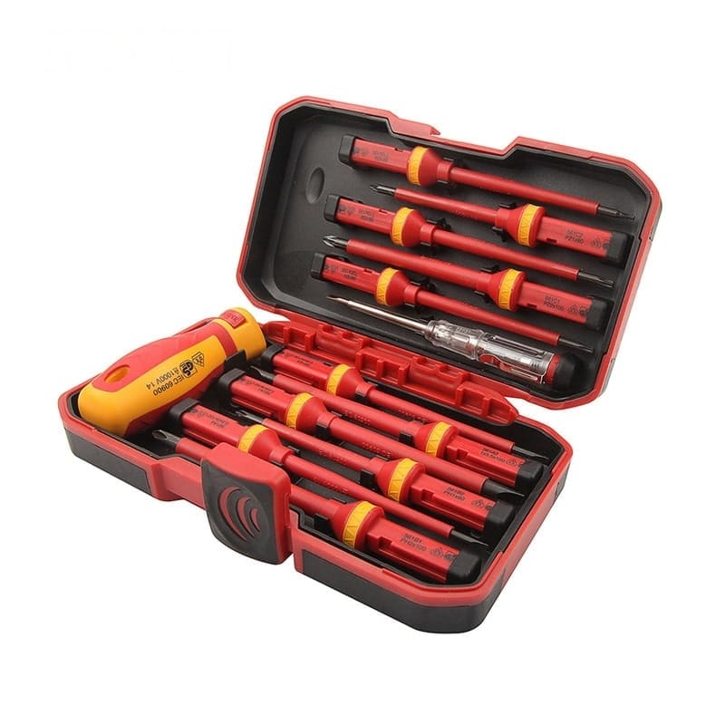 13PCS VDE INSULATED SCREWDRIVER SET - ELECTRICAL TOOLS - AGC Tools Ghana