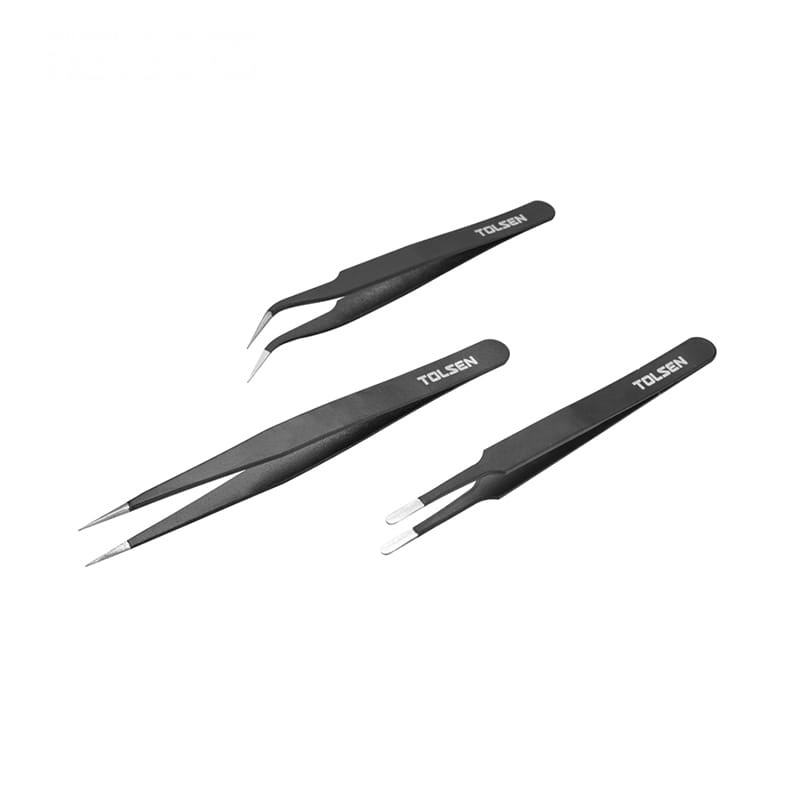 3PCS TWEEZERS SET - ELECTRICAL TOOLS - AGC Tools Ghana