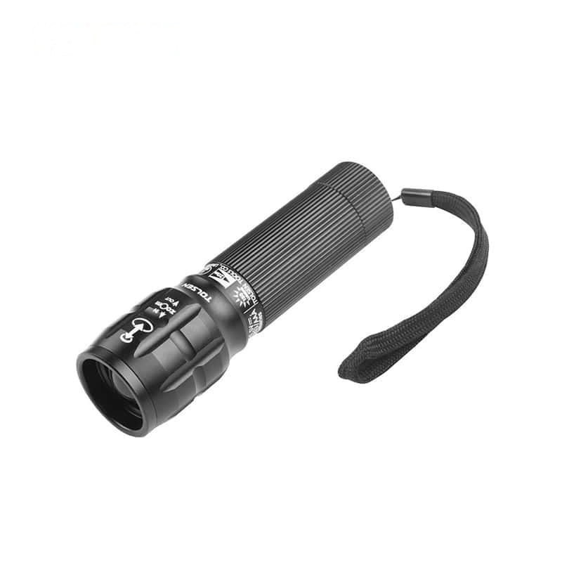 LED FLASHLIGHT WITH ZOOM FUNCTION (INDUSTRIAL) - ELECTRICAL TOOLS - AGC Tools Ghana