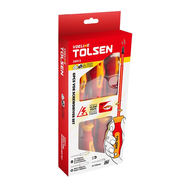 6PCS VDE SCREWDRIVER SET thumbnail 5