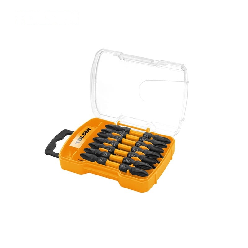 10PCS DOUBLE END IMPACT SCREWDRIVER BIT SET (INDUSTRIAL) - FASTENING TOOLS - AGC Tools Ghana