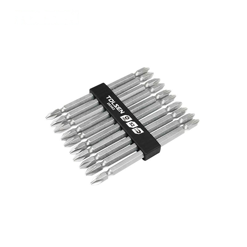 10PCS DOUBLE END SCREWDRIVER BITS SET (INDUSTRIAL) - FASTENING TOOLS - AGC Tools Ghana