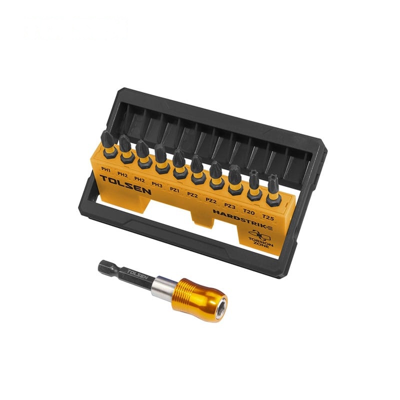 11PCS IMPACT SCREWDRIVER BIT SET (INDUSTRIAL) - FASTENING TOOLS - AGC Tools Ghana