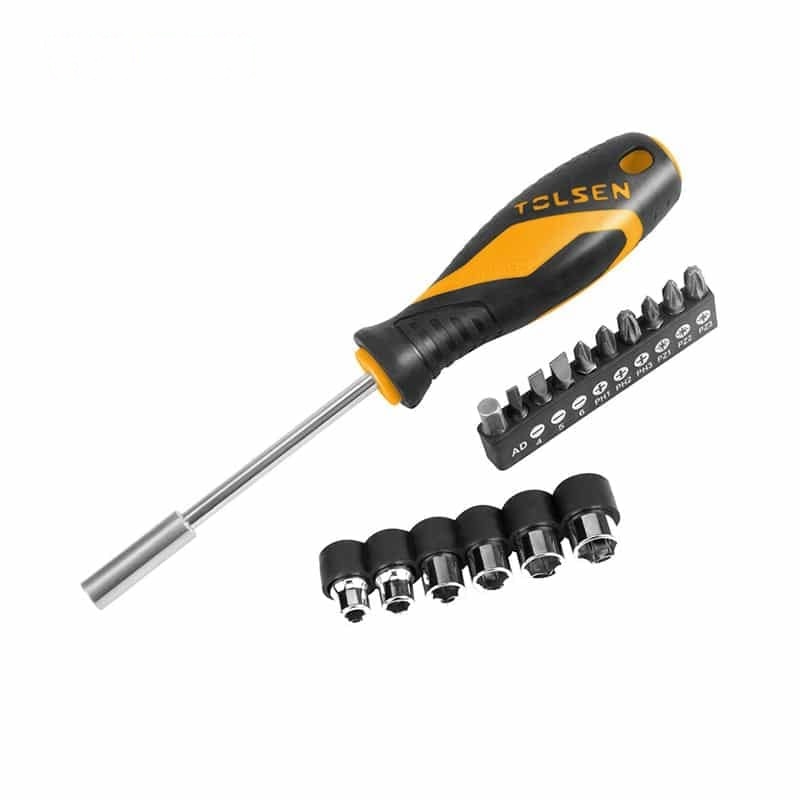 17PCS SOCKET AND BIT SET - FASTENING TOOLS - AGC Tools Ghana