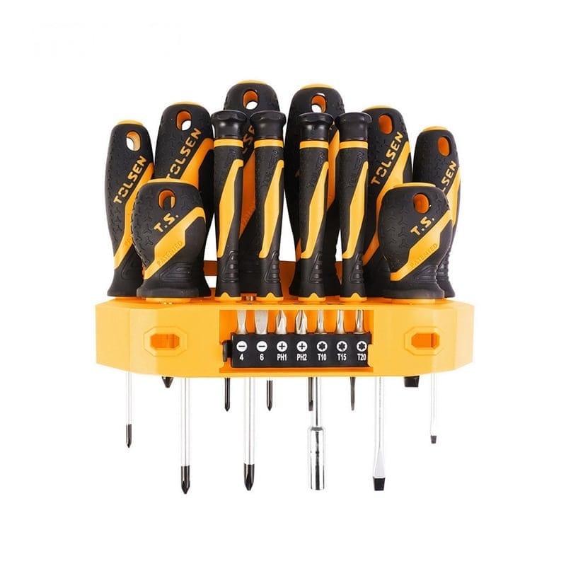 19PCS SCREWDRIVER SET - FASTENING TOOLS - AGC Tools Ghana