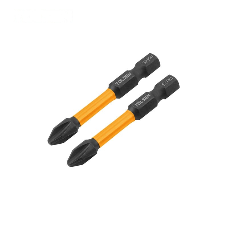 2PCS IMPACT SCREWDRIVER BIT SET (PHILIPS) (INDUSTRIAL) - FASTENING TOOLS - AGC Tools Ghana