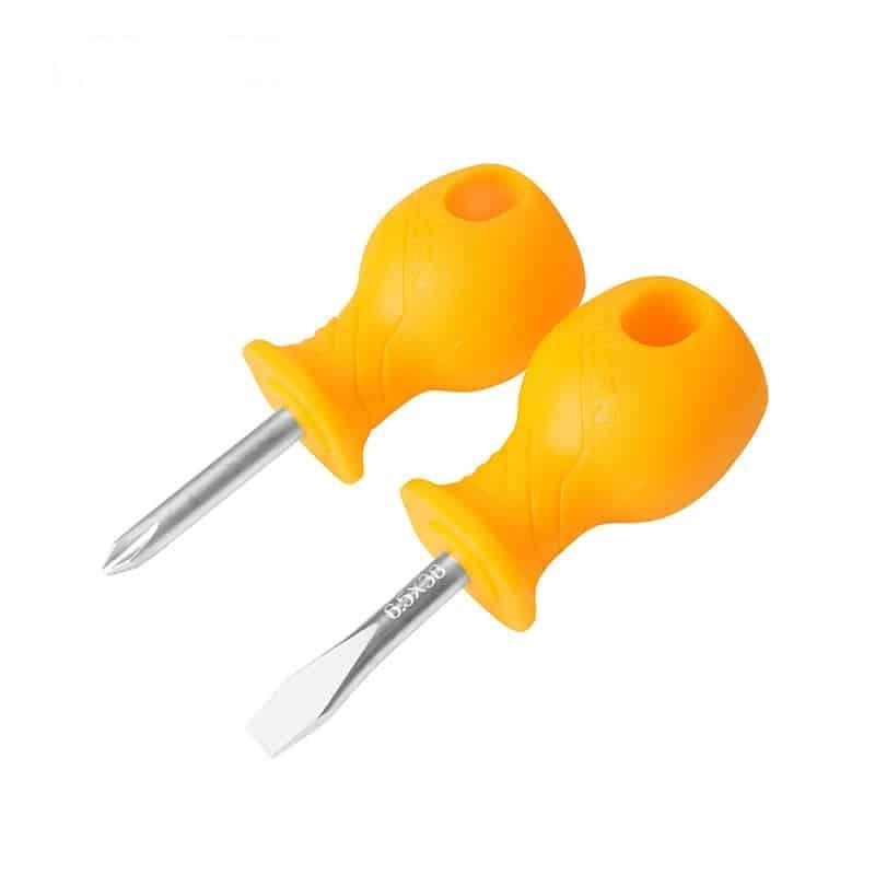 2PCS STUBBY SCREWDRIVER SET - FASTENING TOOLS - AGC Tools Ghana