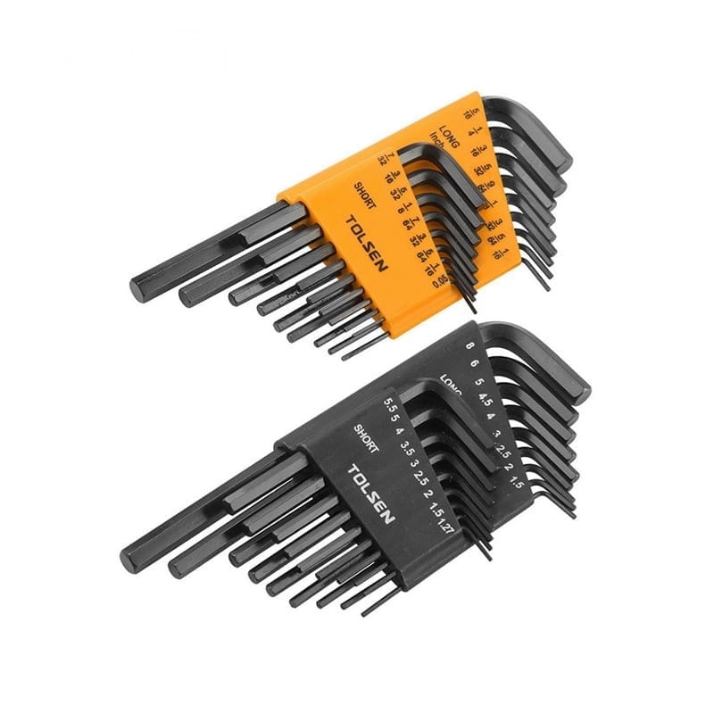 36PCS INCH & METRIC HEX KEY SET - FASTENING TOOLS - AGC Tools Ghana