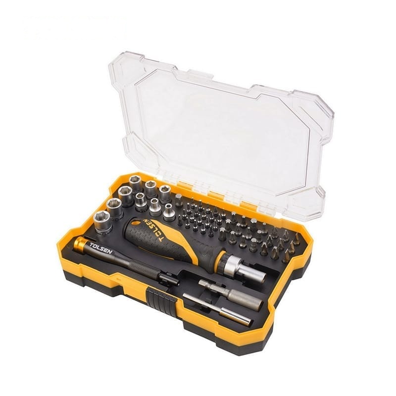 56PCS BIT & SOCKET SET - FASTENING TOOLS - AGC Tools Ghana