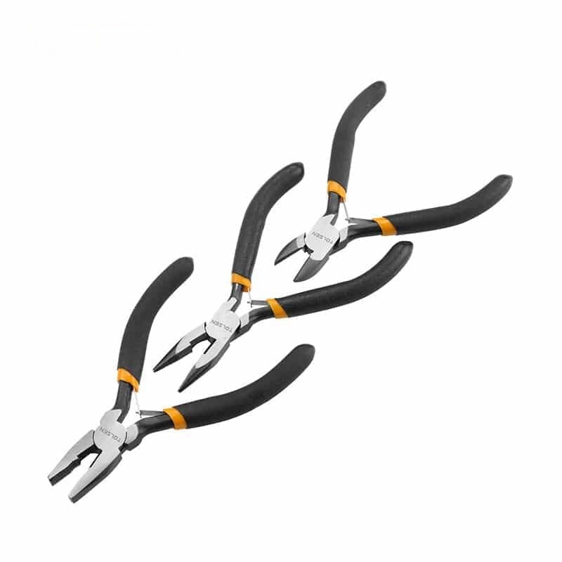 3PCS MINI PLIERS SET - HOLDING TOOLS - AGC Tools Ghana