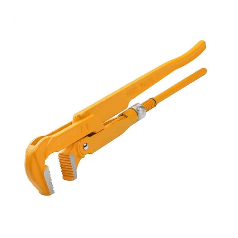 90° BENT NOSE PIPE WRENCH (INDUSTRIAL) - HOLDING TOOLS - AGC Tools Ghana