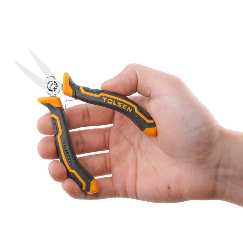4.5″ MINI FLAT NOSE PLIERS (INDUSTRIAL) thumbnail 4