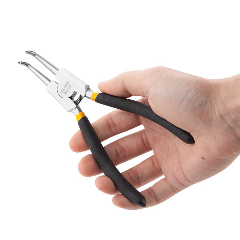 EXTERNAL CIRCLIP PLIERS, BENT thumbnail 4
