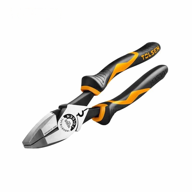 HIGH LEVERAGE LINEMAN’S PLIERS WITH FISH TAPE PULLER AND CRIMPER (INDUSTRIAL) - HOLDING TOOLS - AGC Tools Ghana
