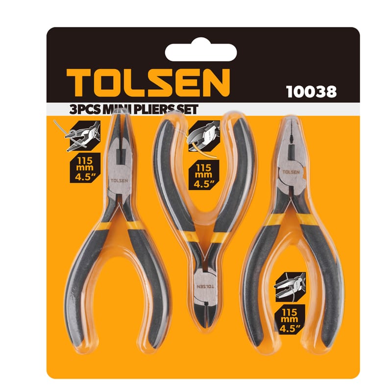 3PCS MINI PLIERS SET Tolsen Tool Ghana