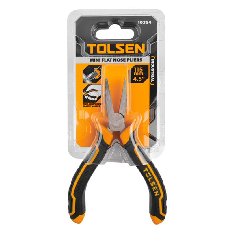 4.5″ MINI FLAT NOSE PLIERS (INDUSTRIAL) thumbnail 5