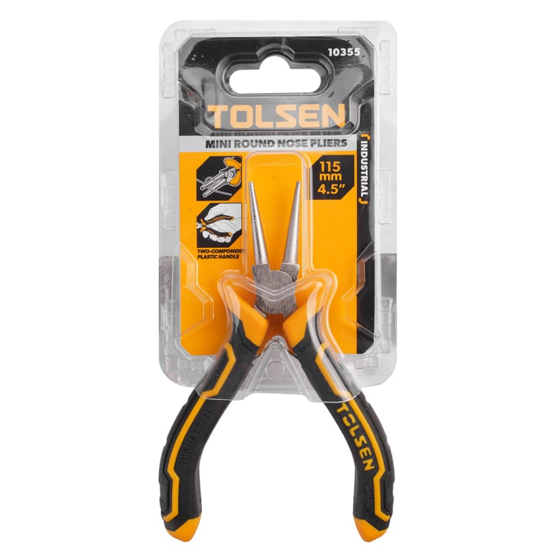 4.5″ MINI ROUND NOSE PLIERS (INDUSTRIAL) thumbnail 4