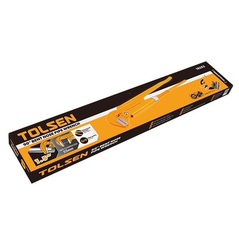 90° BENT NOSE PIPE WRENCH (INDUSTRIAL) thumbnail 5