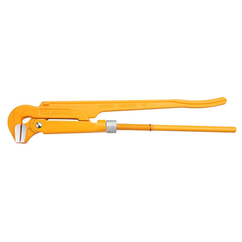 90° BENT NOSE PIPE WRENCH (INDUSTRIAL) Tolsen Tool Ghana
