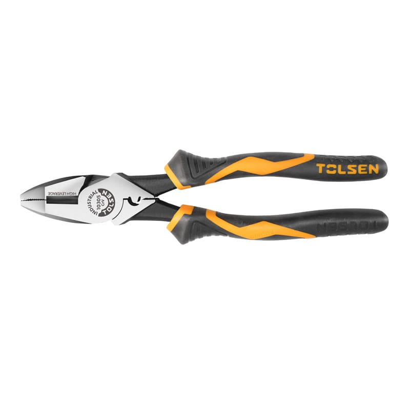 HIGH LEVERAGE LINEMAN’S PLIERS WITH FISH TAPE PULLER AND CRIMPER (INDUSTRIAL) Tolsen Tool Ghana