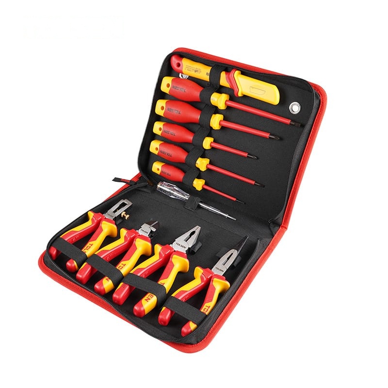11PCS INSULATED HAND TOOLS SET (PREMIUM) - INSULATED TOOLS - AGC Tools Ghana