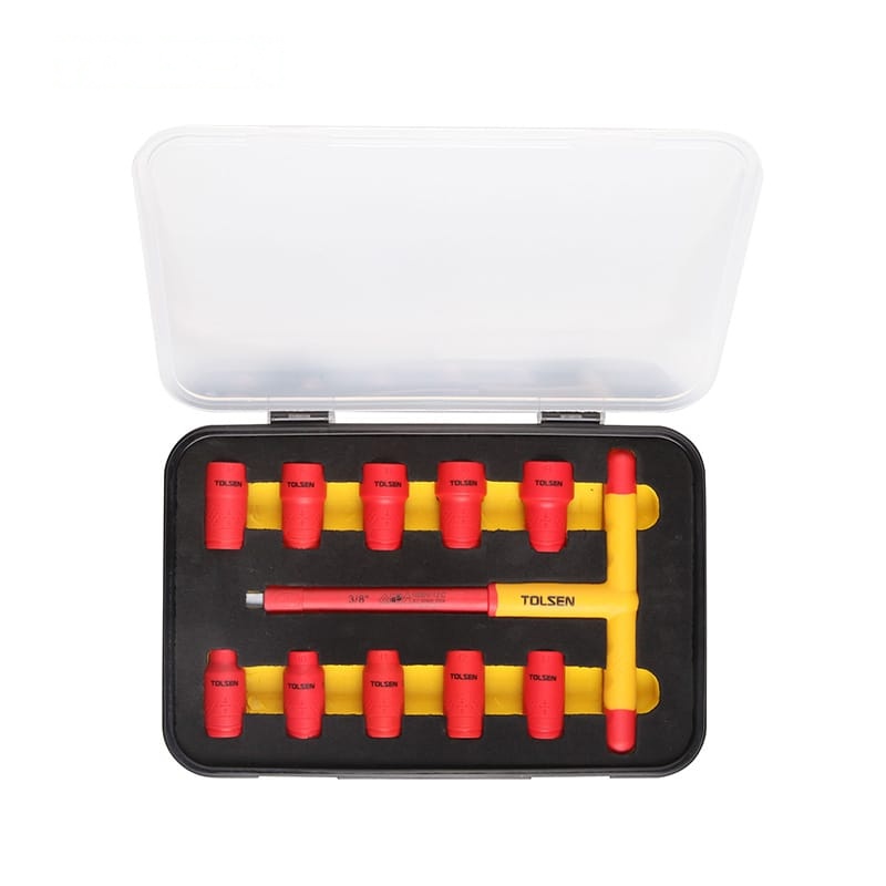 11PCS INSULATED SOCKET SET (PREMIUM) - INSULATED TOOLS - AGC Tools Ghana