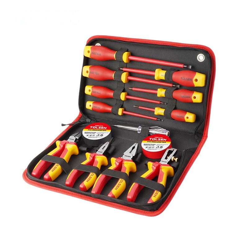 14PCS INSULATED HAND TOOLS SET (PREMIUM) - INSULATED TOOLS - AGC Tools Ghana