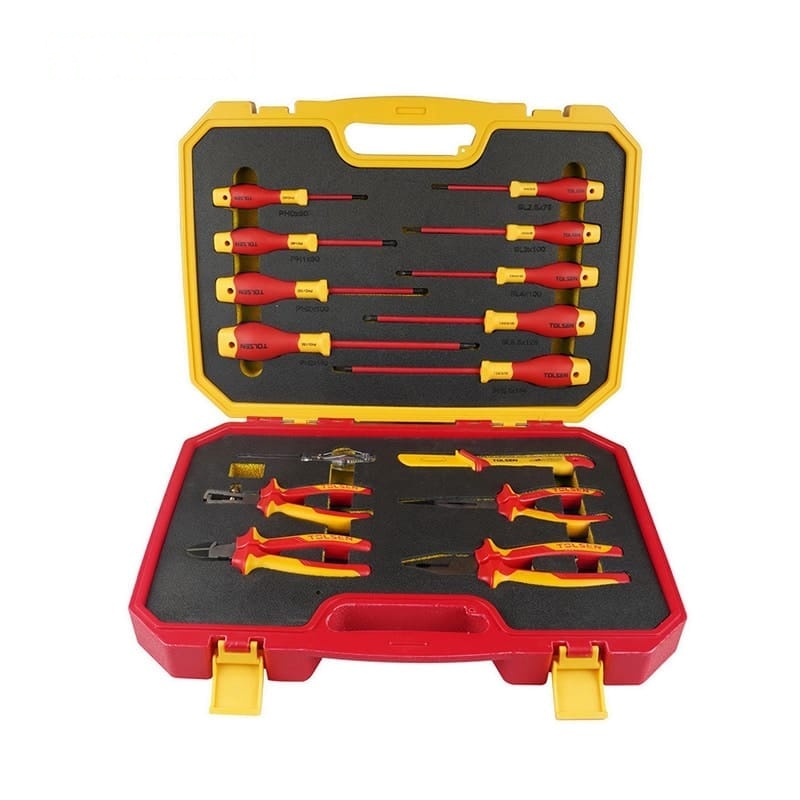 15PCS INSULATED HAND TOOLS SET (PREMIUM) - INSULATED TOOLS - AGC Tools Ghana