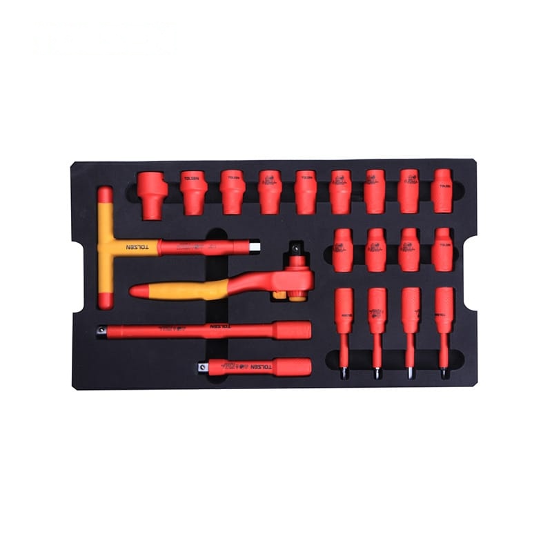 21PCS 1/2″ SOCKETS AND ACCESSORY (PREMIUM) - INSULATED TOOLS - AGC Tools Ghana