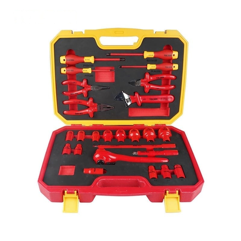 25PCS INSULATED HAND TOOLS SET (PREMIUM) - INSULATED TOOLS - AGC Tools Ghana