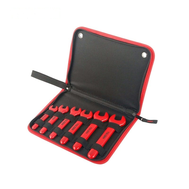 6PCS INSULATED OPEN END SPANNER SET (PREMIUM) - INSULATED TOOLS - AGC Tools Ghana