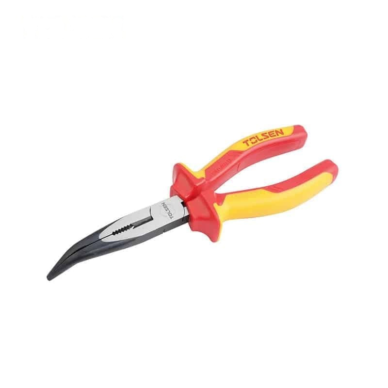 INSULATED BENT NOSE PLIERS (PREMIUM) - INSULATED TOOLS - AGC Tools Ghana