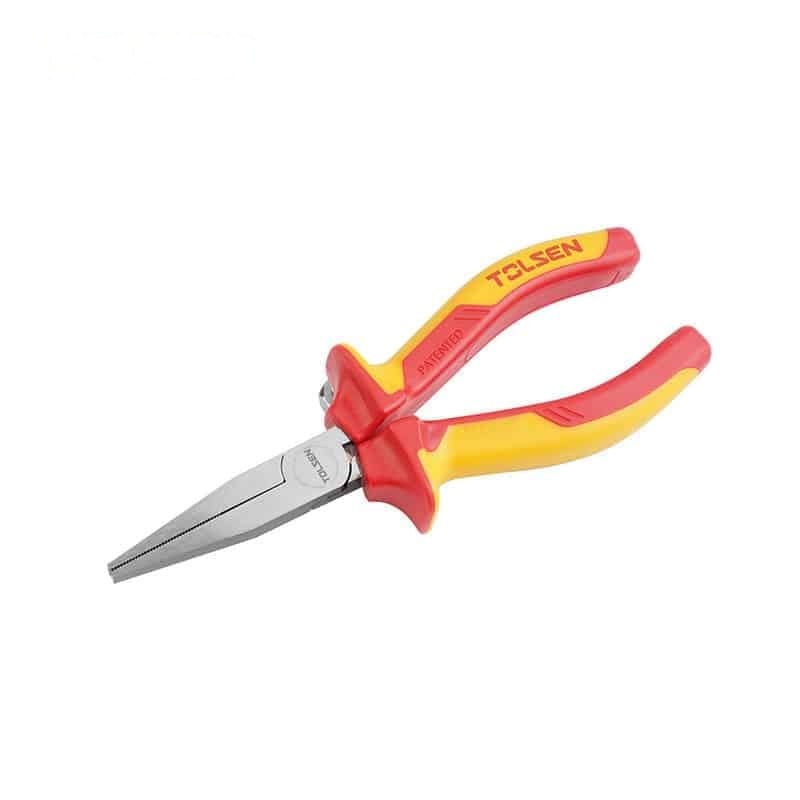 6″ INSULATED FLAT NOSE PLIERS (PREMIUM) - INSULATED TOOLS - AGC Tools Ghana