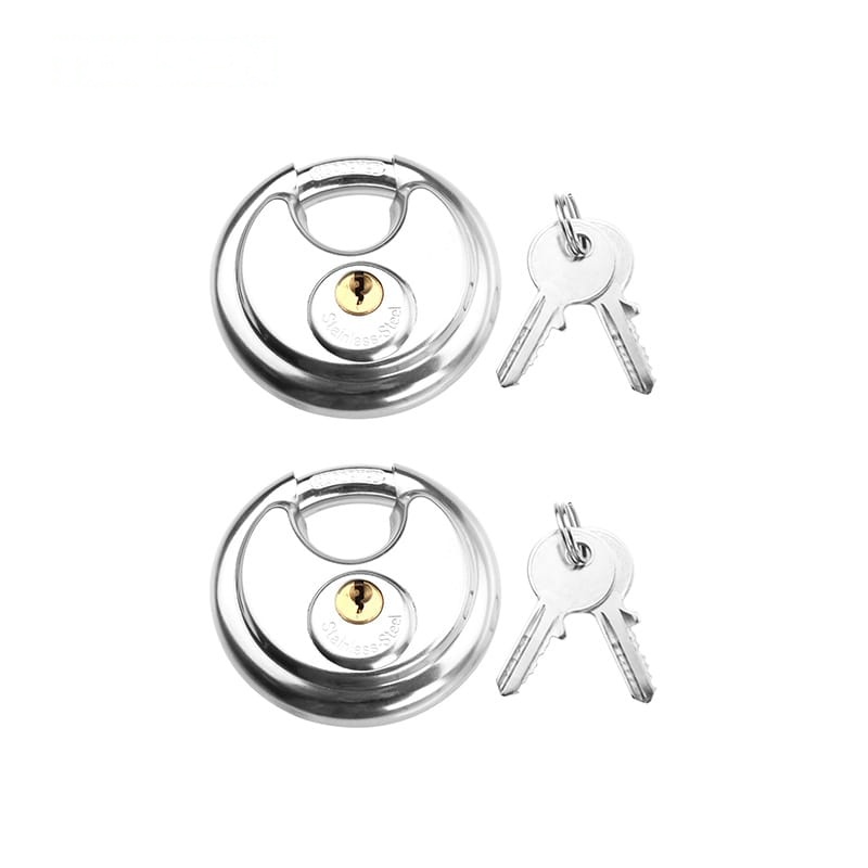 2PCS DISC PADLOCK SET - LOCKS - AGC Tools Ghana