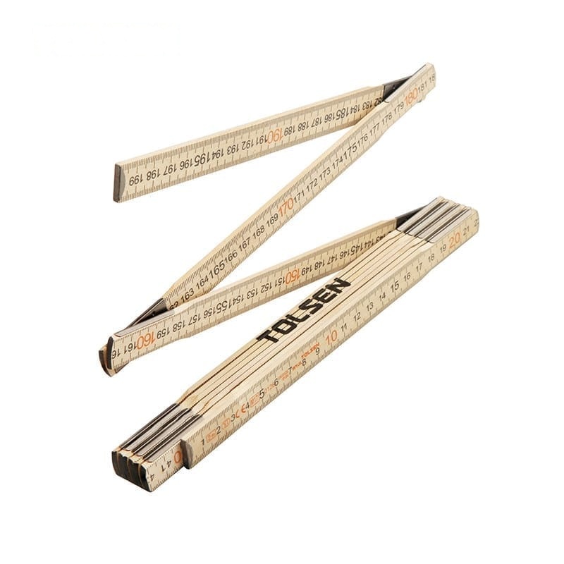 WOOD FOLDING RULER (INDUSTRIAL) - MEASURING TOOLS - AGC Tools Ghana