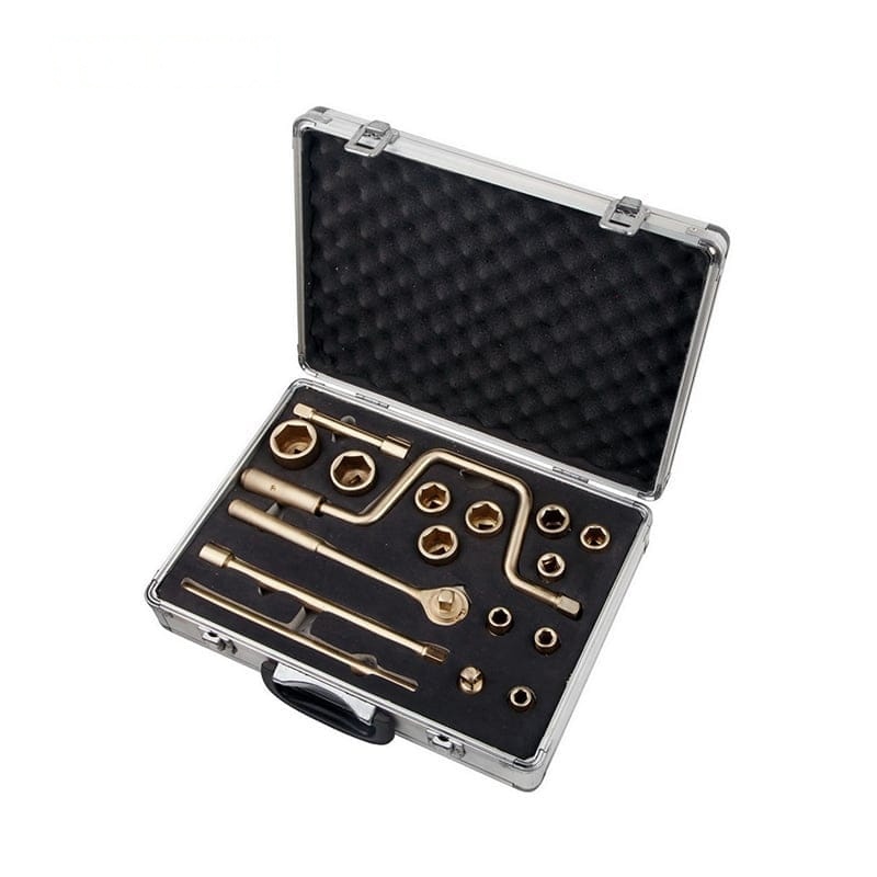 NON SPARKING 17PCS 1/2“DR SOCKET SET (INDUSTRIAL) - NON-SPARKING TOOLS - AGC Tools Ghana