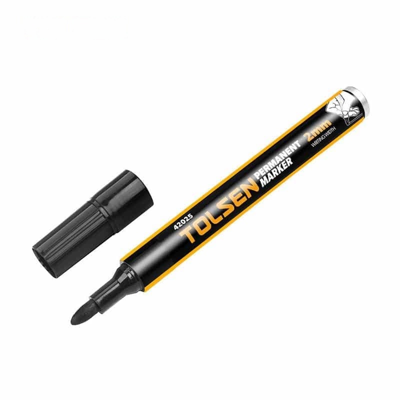 PERMANENT MARKER, BLACK - PAINTING & MASONRY TOOLS - AGC Tools Ghana