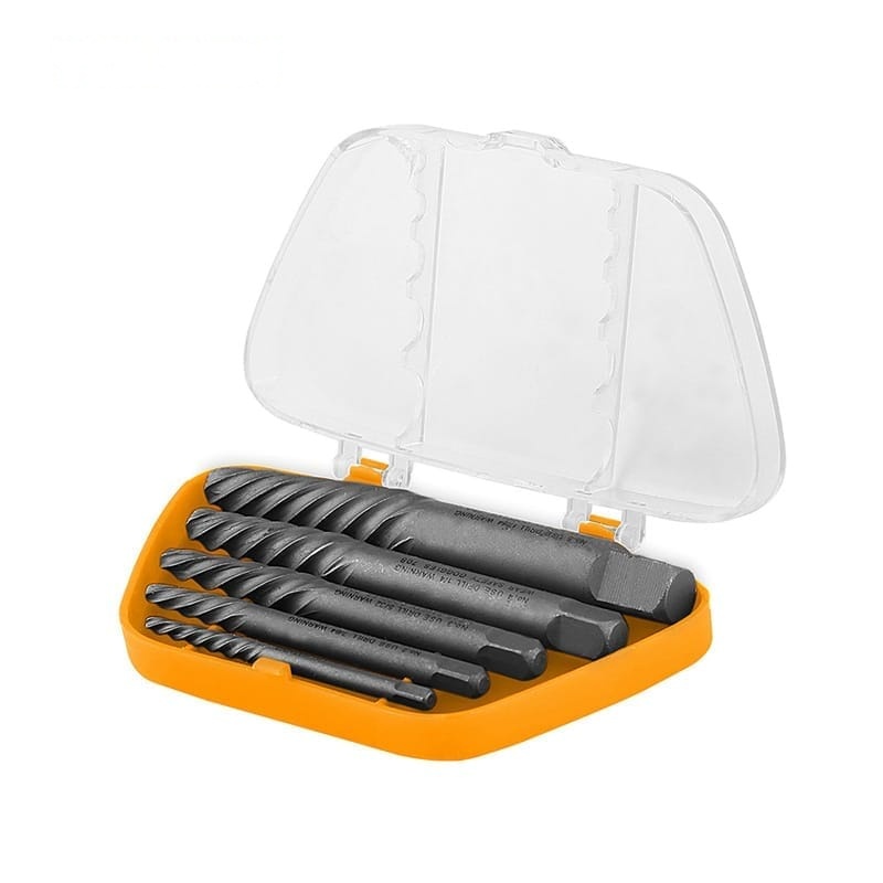5PCS SCREW EXTRACTOR SET - PLUMBING TOOLS - AGC Tools Ghana