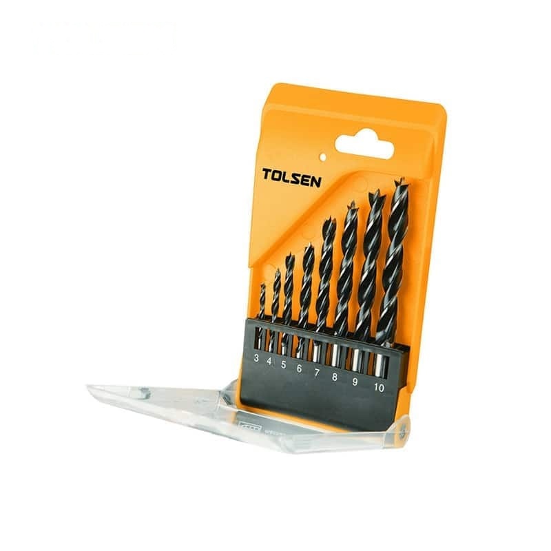 8PCS WOOD DRILL BITS SET - POWER TOOLS ACCESSORIES - AGC Tools Ghana