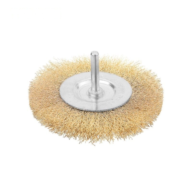 CIRCULAR GRINDING WIRE BRUSH WITH SHANK (INDUSTRIAL) - POWER TOOLS ACCESSORIES - AGC Tools Ghana