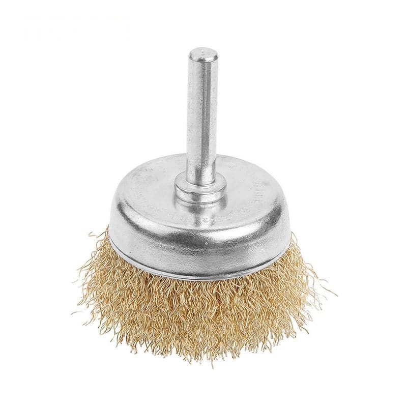 CUP BRUSH WITH SHANK (INDUSTRIAL) - POWER TOOLS ACCESSORIES - AGC Tools Ghana