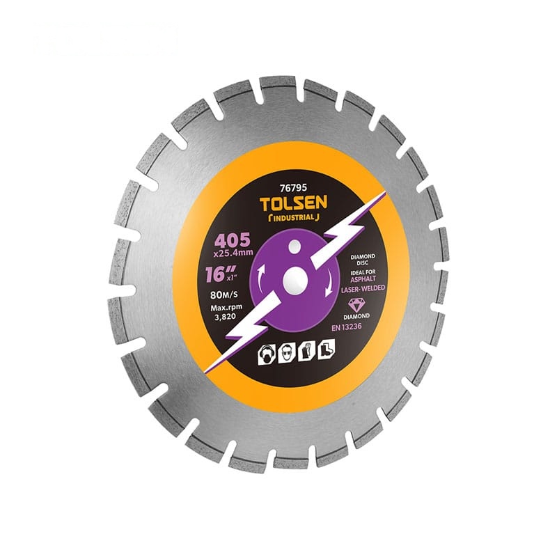 DIAMOND DISC FOR ASPHALT CUTTING (INDUSTRIAL) - POWER TOOLS ACCESSORIES - AGC Tools Ghana