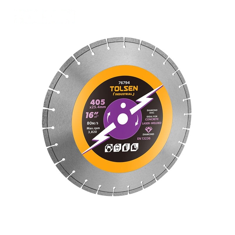 DIAMOND DISC FOR CONCRETE CUTTING (INDUSTRIAL) - POWER TOOLS ACCESSORIES - AGC Tools Ghana