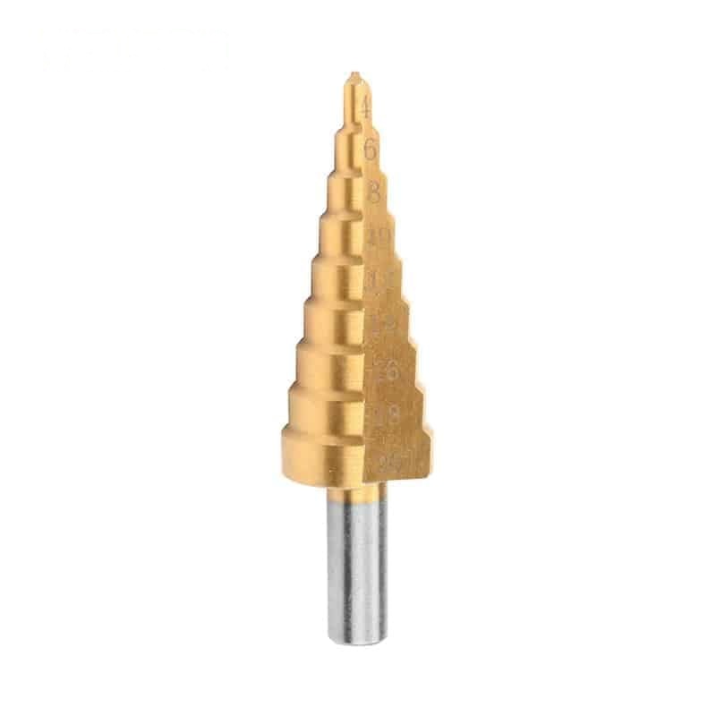 TITANIUM COATED STEP DRILL BIT - POWER TOOLS ACCESSORIES - AGC Tools Ghana