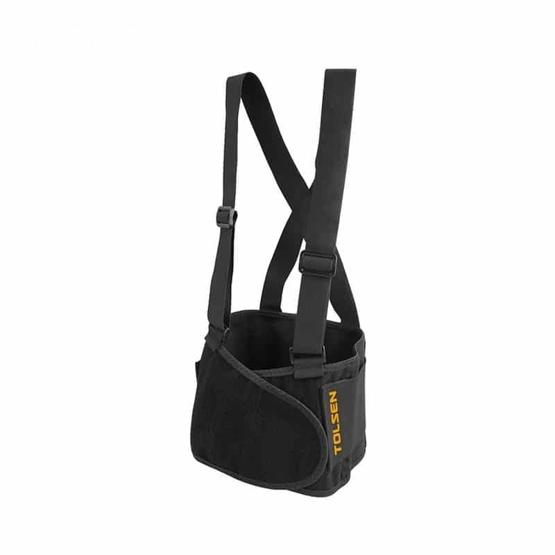 BACK SUPPORT BELT WITH ADJUSTABLE SUSPENDERS - PPE - AGC Tools Ghana