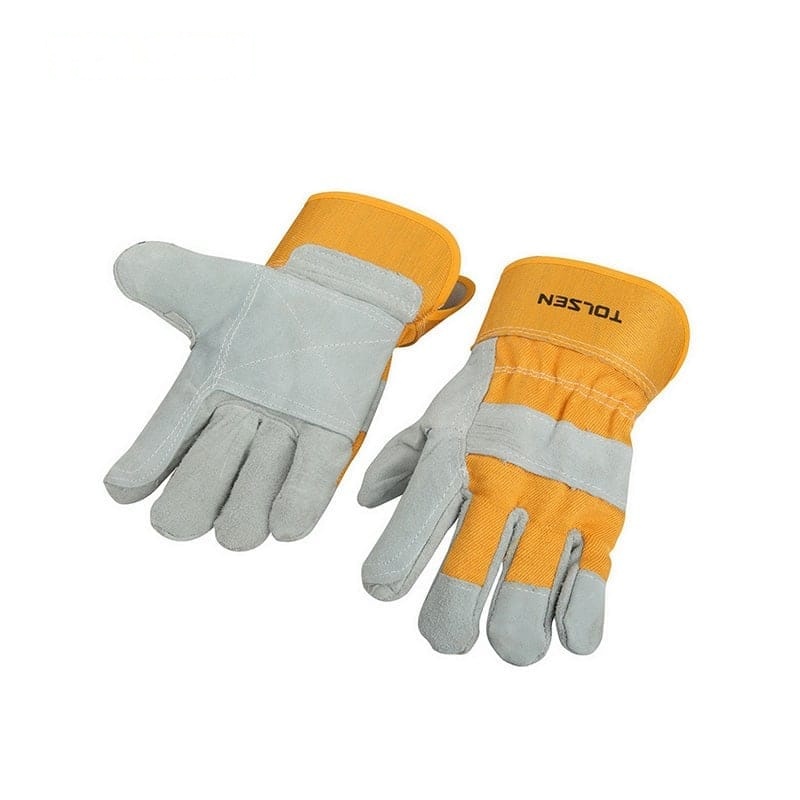 LEATHER WORKING GLOVES - PPE - AGC Tools Ghana
