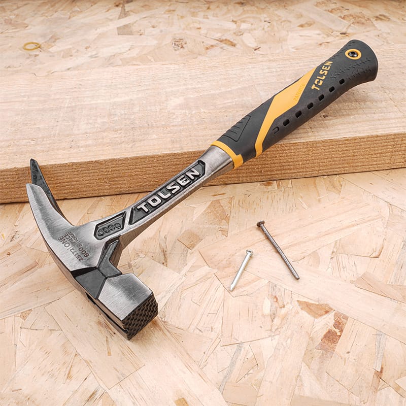 ONE PIECE FORGED ROOFING HAMMER (PREMIUM) thumbnail 6