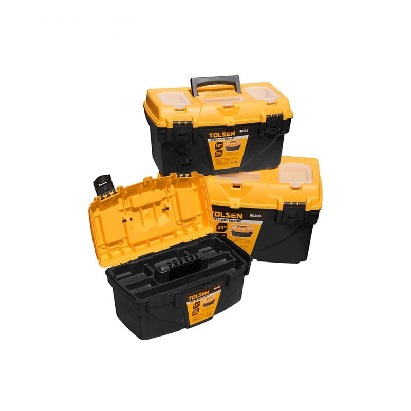 3PCS TOOL BOX SET - TOOL BAG & STORAGE - AGC Tools Ghana