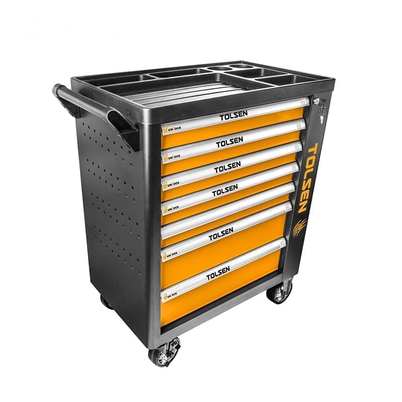 7 DRAWER ROLLER CABINET (INDUSTRIAL) - TOOL BAG & STORAGE - AGC Tools Ghana